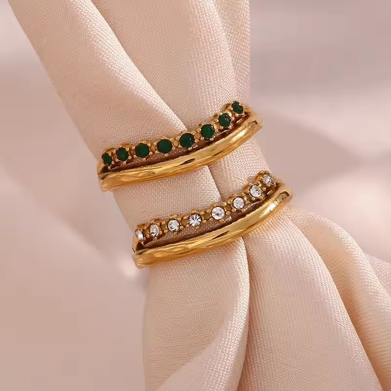 Stone Layered Ring