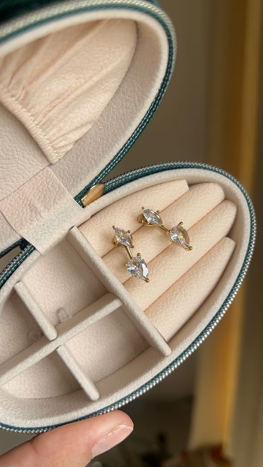 Duo- Stone studs