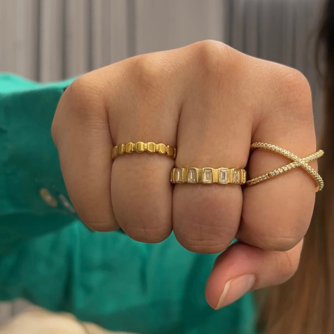 Gold Boxed Ring