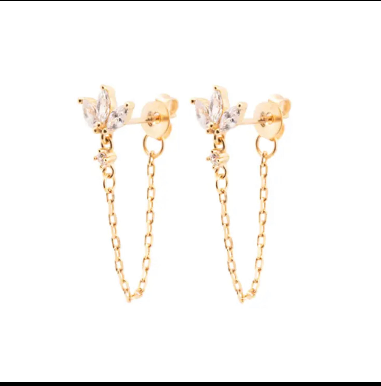 Petal Chain Danglers