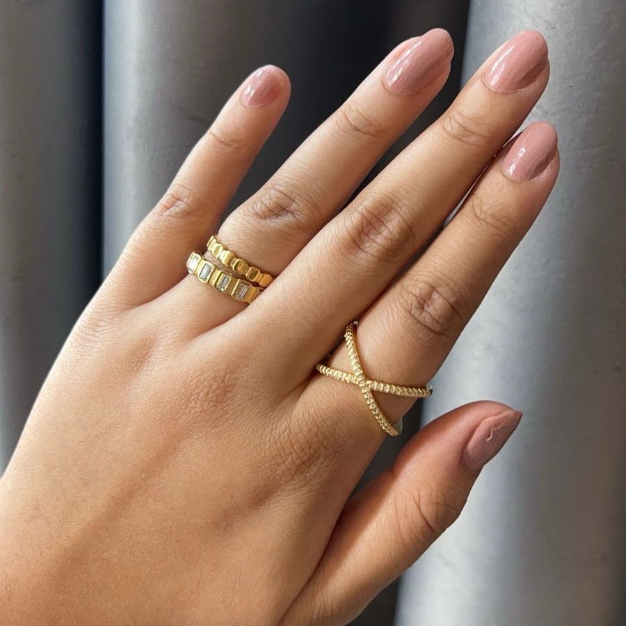 Gold Boxed Ring