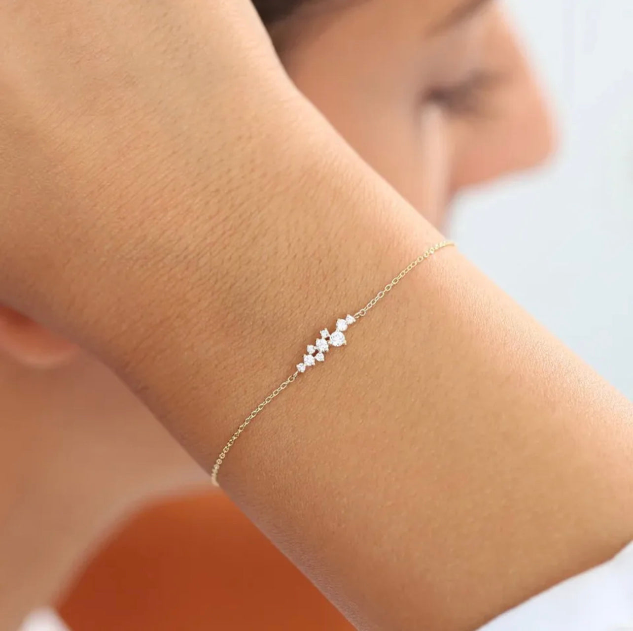 Multi Crystal Bracelet