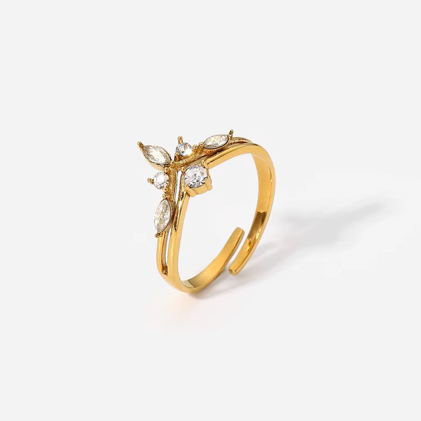 Petal Stone Ring