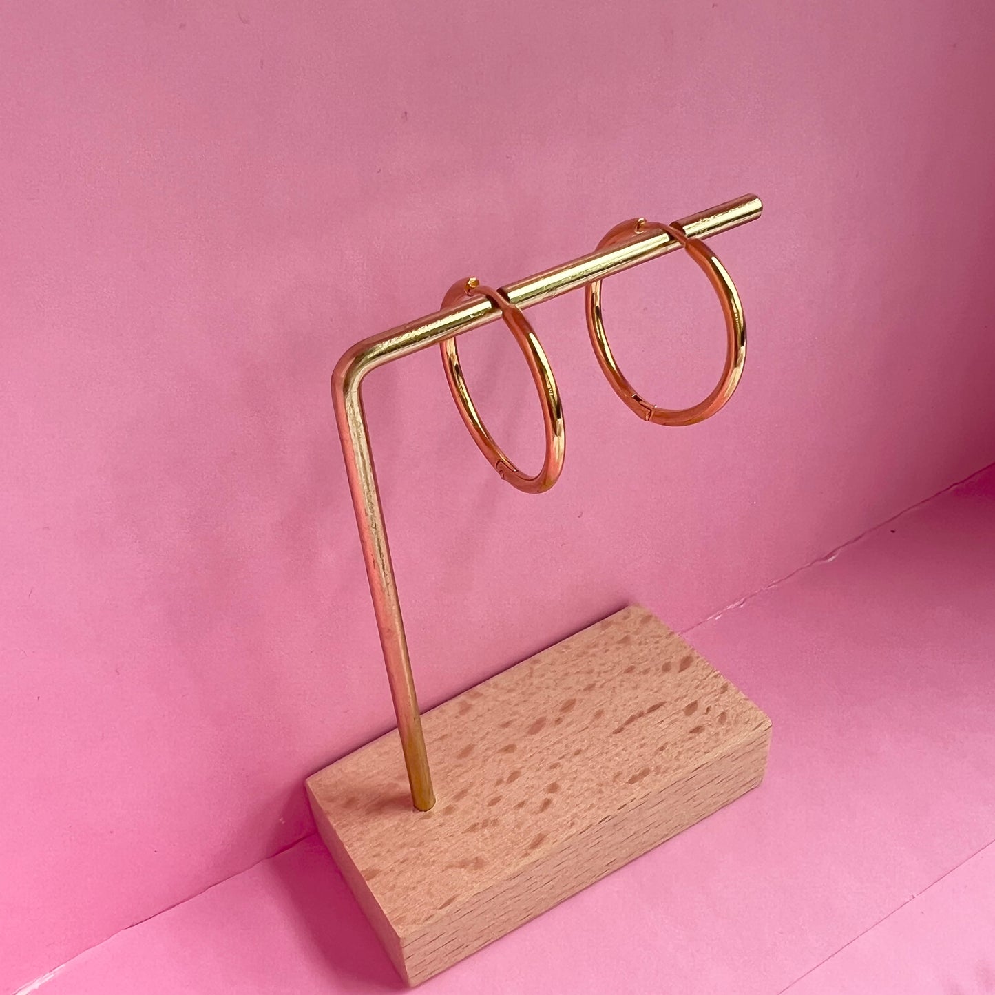 Simple Gold Hoops