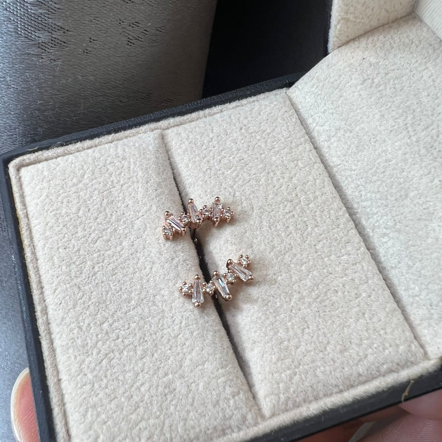 Helix Studs Earring - Spiky