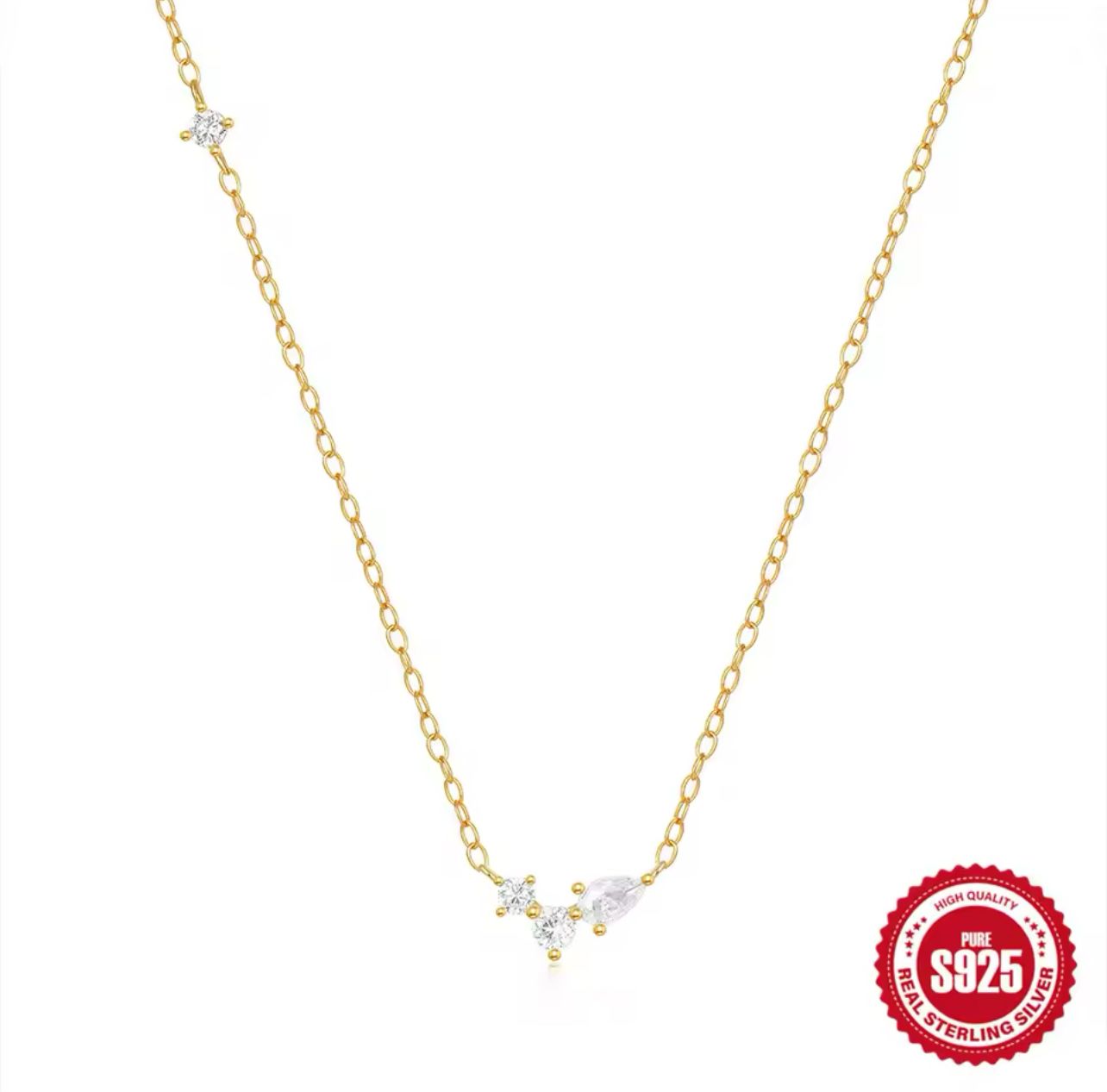 Triple Stone pendant