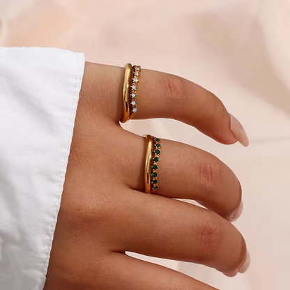 Stone Layered Ring