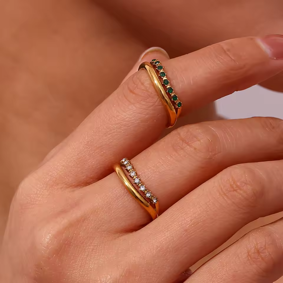 Stone Layered Ring