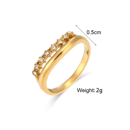 Stone Layered Ring