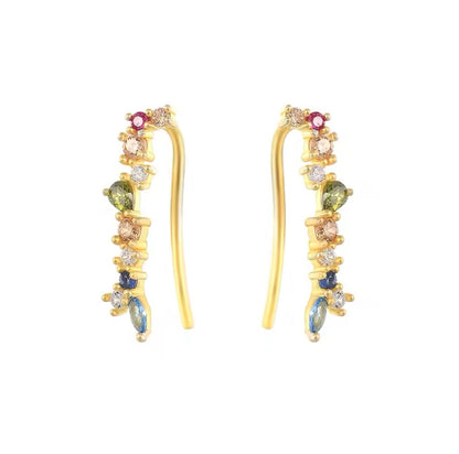 Multi Floral Studs