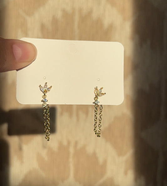Petal Chain Danglers