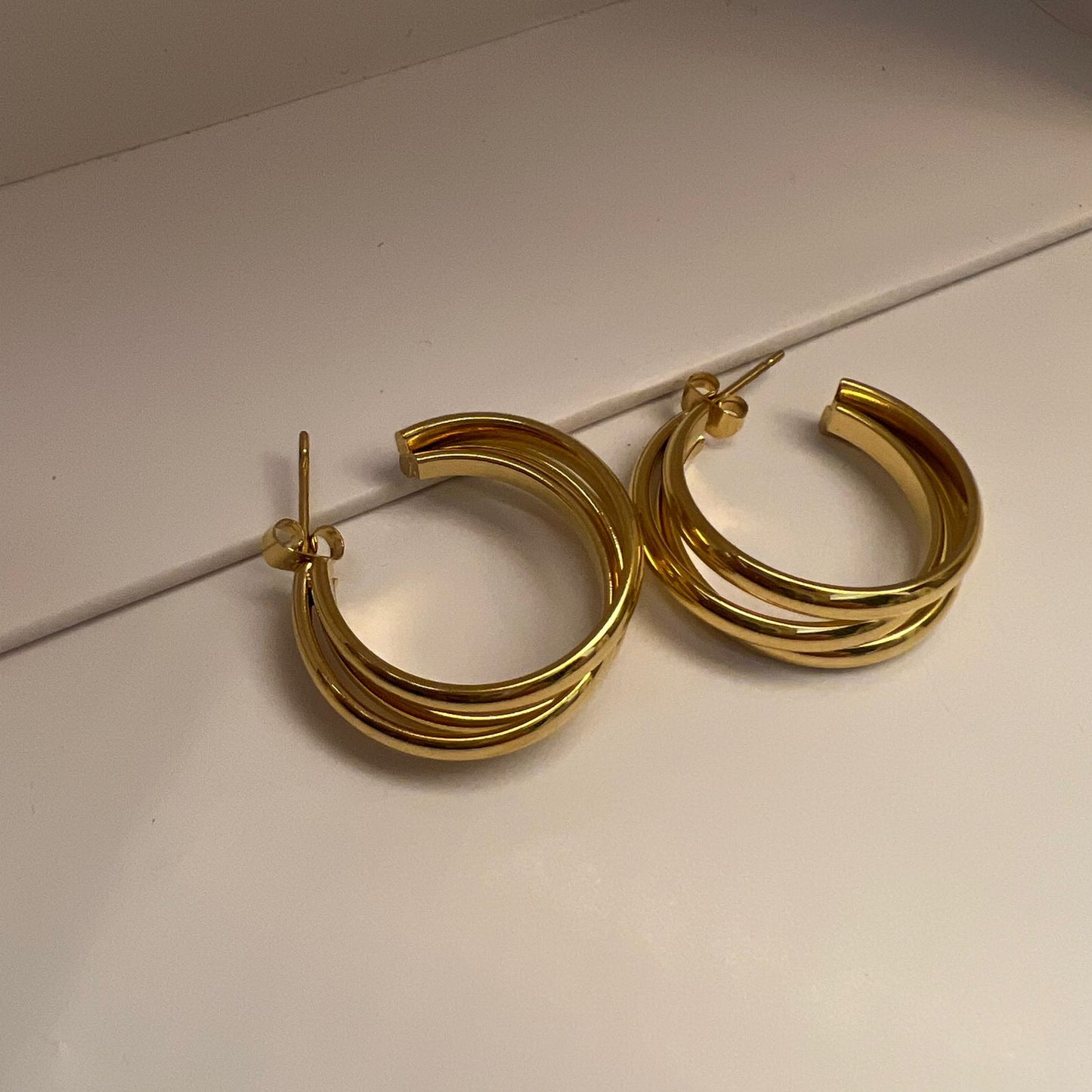 Triple Layer Hoops